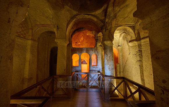 Maltese Cross Church in goreme open air museum