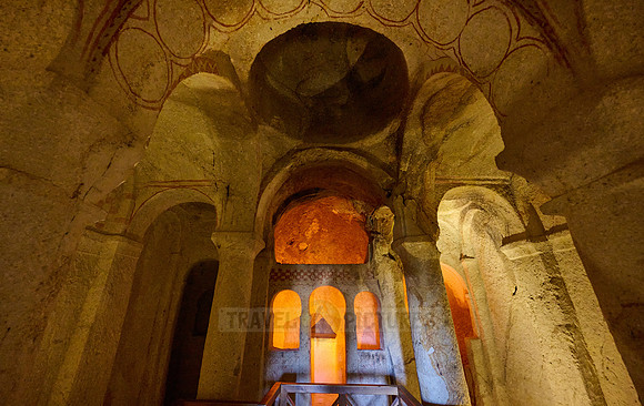 Maltese Cross Church in goreme open air museum