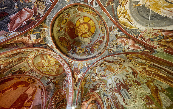 Church with Sandals or Carıklı Kilise in goreme open air museum