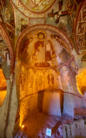 Church with Sandals or Carıklı Kilise in goreme open air museum
