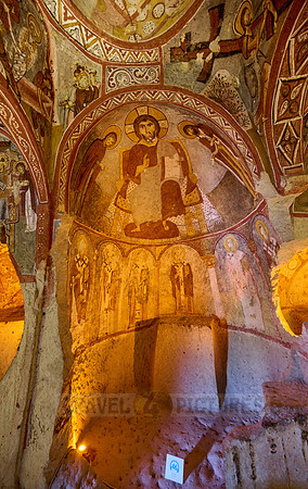 Church with Sandals or Carıklı Kilise in goreme open air museum