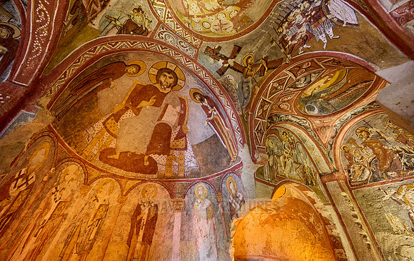 Church with Sandals or Carıklı Kilise in goreme open air museum