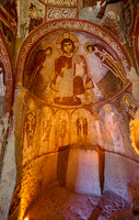 Church with Sandals or Carıklı Kilise in goreme open air museum
