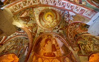 Church with Sandals or Carıklı Kilise in goreme open air museum