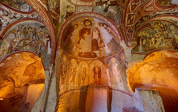 Church with Sandals or Carıklı Kilise in goreme open air museum