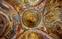Church with Sandals or Carıklı Kilise in goreme open air museum