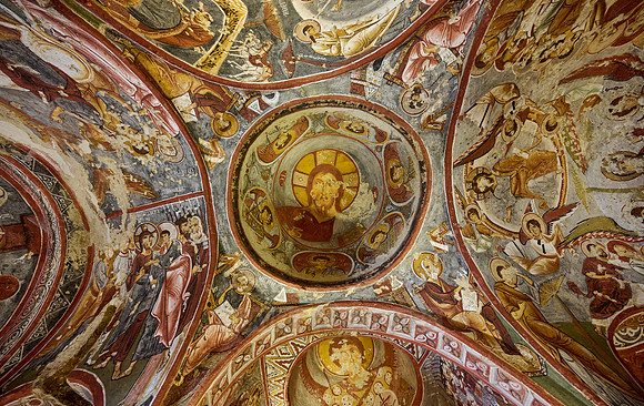 Church with Sandals or Carıklı Kilise in goreme open air museum