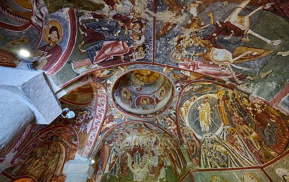 Church with Sandals or Carıklı Kilise in goreme open air museum