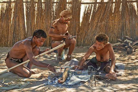 San oder Buschmann |San people or Bushmen|
