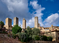 towers of medieval town San Gimignano
