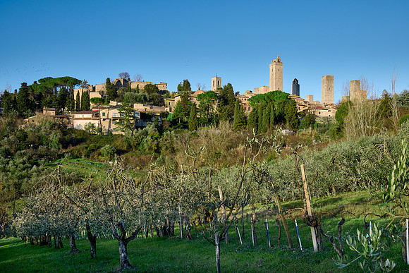 towers of medieval town San Gimignano