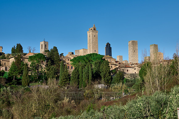 towers of medieval town San Gimignano