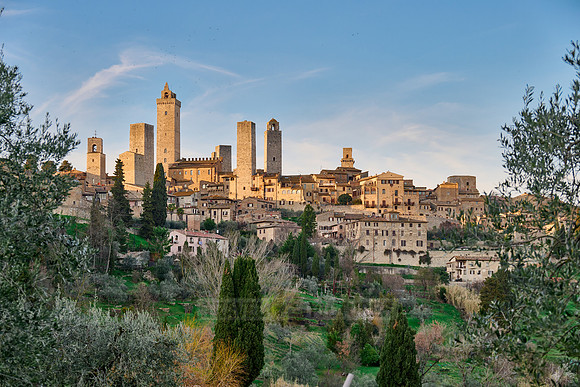 towers of medieval town San Gimignano
