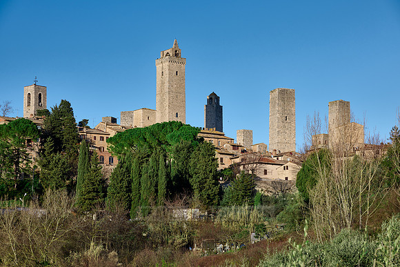 towers of medieval town San Gimignano