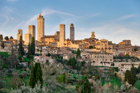 towers of medieval town San Gimignano