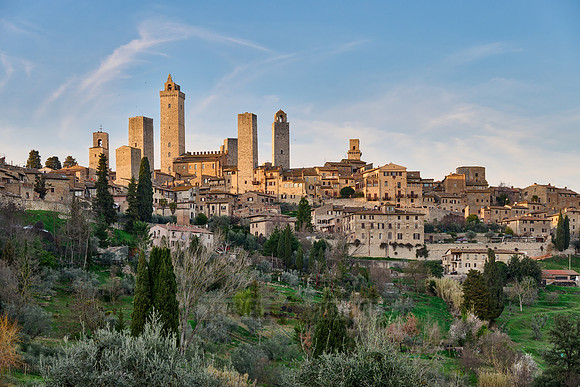 towers of medieval town San Gimignano