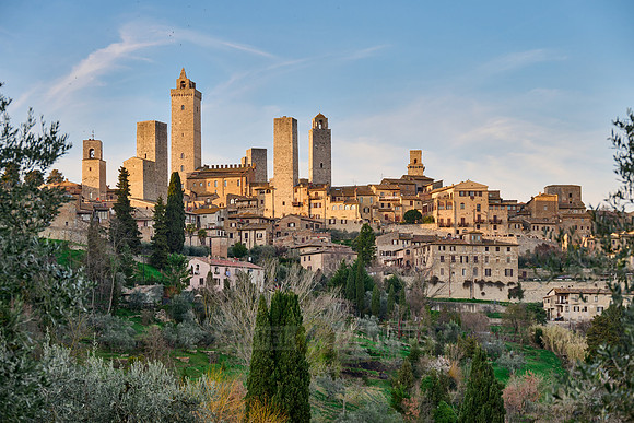 towers of medieval town San Gimignano