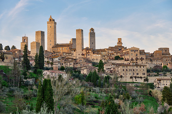 towers of medieval town San Gimignano