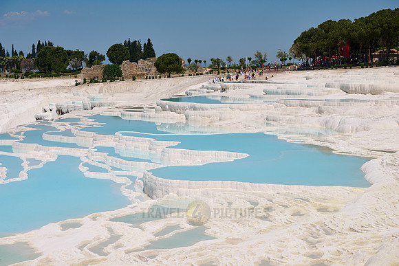 Pamukkale travertine terraces