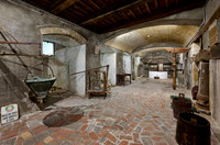 interior shot in Museum of Palazzo Orsini, Pitigliano