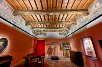 interior shot in Museum of Palazzo Orsini, Pitigliano