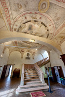 interior shot in Museum of Palazzo Orsini, Pitigliano
