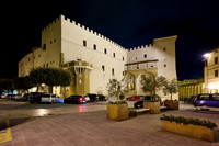 night shot of Palazzo Orsini, Pitigliano