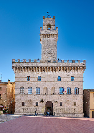 town hall of Montepulciano, Tuscany