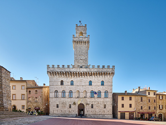 town hall of Montepulciano, Tuscany