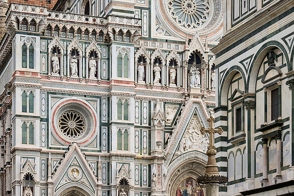 detail of Cathedral of Santa Maria del Fiore