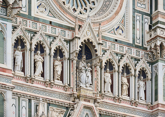 detail of Cathedral of Santa Maria del Fiore