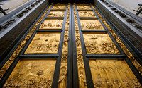 golden door of Baptistery of San Giovanni, Battistero di San Giovanni