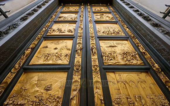 golden door of Baptistery of San Giovanni, Battistero di San Giovanni