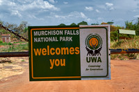 Gate to Murchison Falls National Park