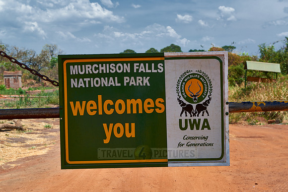 Gate to Murchison Falls National Park