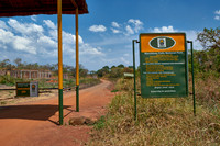 Gate to Murchison Falls National Park