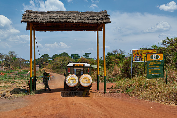 Gate to Murchison Falls National Park