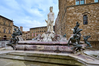 The Fountain of Neptune on the Piazza della Signoria