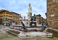 The Fountain of Neptune on the Piazza della Signoria