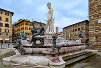 The Fountain of Neptune on the Piazza della Signoria