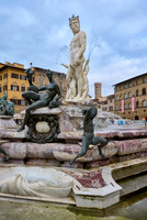 The Fountain of Neptune on the Piazza della Signoria