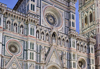 night shot of illuminated Cathedral of Santa Maria del Fiore