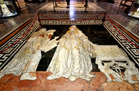 interior shot of Cathedral of Siena, Duomo di Siena