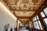 First Corridor - "East Corridor", Uffizi gallery