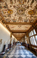 First Corridor - "East Corridor", Uffizi gallery