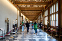 First Corridor - "East Corridor", Uffizi gallery