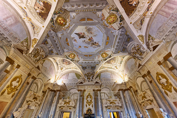 interior view of Palazzo Pitti