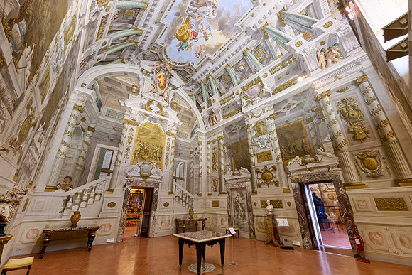 interior view of Palazzo Pitti
