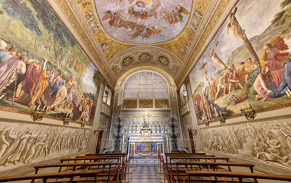 interior view of Palazzo Pitti