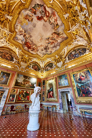 interior view of Palazzo Pitti